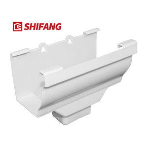 Système <span class=keywords><strong>de</strong></span> drainage des eaux <span class=keywords><strong>de</strong></span> <span class=keywords><strong>pluie</strong></span> pour toitures, matériaux <span class=keywords><strong>de</strong></span> gouttières, raccords <span class=keywords><strong>de</strong></span> tuyaux en PVC, sortie <span class=keywords><strong>de</strong></span> descente, canaux <span class=keywords><strong>de</strong></span> descente, gouttières en vinyle - Product Image 1