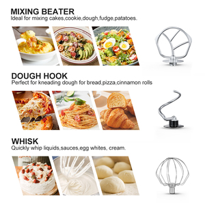 <span class=keywords><strong>Robot</strong></span> culinaire multifonctionnel 1000W 5L de style domestique, batteur sur socle, mélangeur de farine, machine de cuisine pour chef - Product Image 2