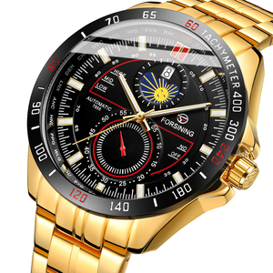 <span class=keywords><strong>Montre</strong></span> mécanique automatique de luxe <span class=keywords><strong>pour</strong></span> <span class=keywords><strong>homme</strong></span> Forsining 1228 de haute qualité avec réserve de marche, répétiteur, bracelet en acier inoxydable et verre saphir - Product Image 2