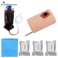 Torniquete de Silicona, Modelo Anatómico para Empacar Heridas de Bala, Simulador de Entrenamiento Médico para Detener Hemorragias PH04-017A