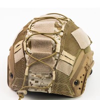 Protection extérieure CS Field Camouflage Casques rapides Housse en tissu Housse de casque tactique