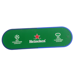 Custom Printed <b>Silicone</b> PVC Bar Runner Rubber Pub <b>Mat</b> Beer Spill Pad Rail <b>Mat</b> Drip Tray Non Slip Service <b>Mat</b> Placemat - Product Image 1