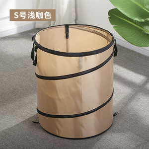 Seau pliable pour le camping en plein air, poubelle portable pour l'intérieur des tentes, pliable avec clips, seau de jardin, seau pour la collecte des feuilles - Product Image 6