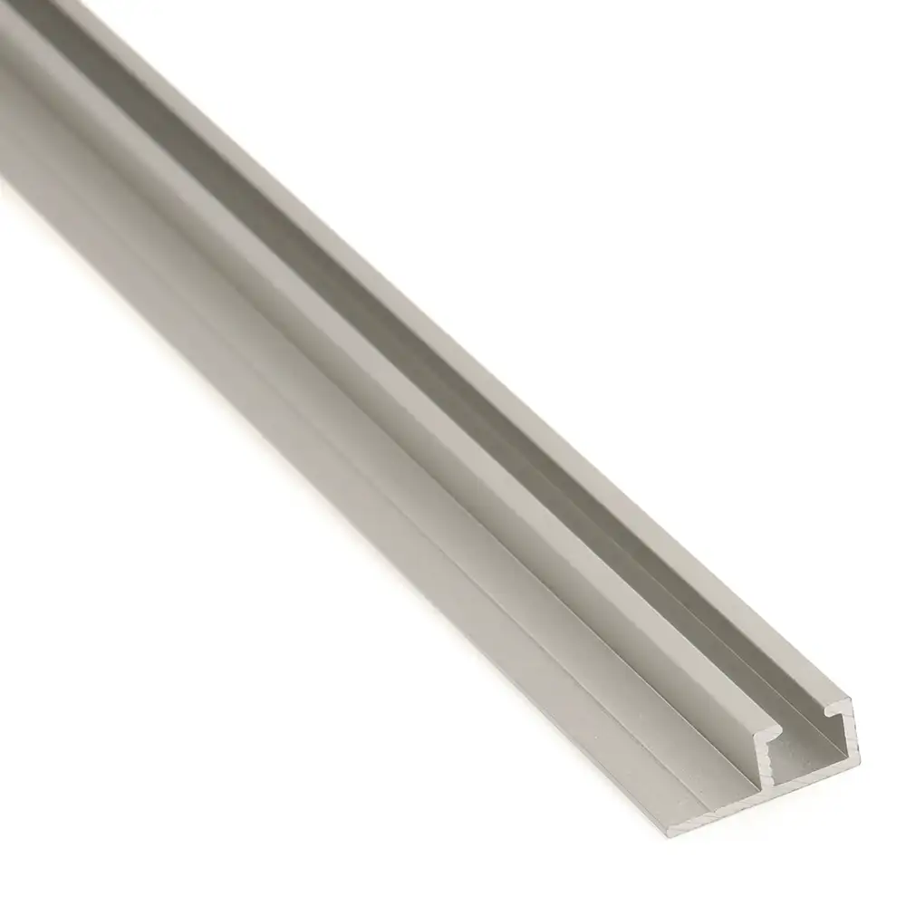SHENGXIN-riel de cortina de aluminio anodizado, perfiles de aluminio