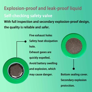 Литий-ионный 21700 аккумулятор большой емкости 3,7 В 18650 литий-ионный 2600 мАч-4500 мАч аккумуляторная батарея - Product Image 2