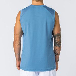 Ropa deportiva transpirable personalizada, <span class=keywords><strong>camisetas</strong></span> sin mangas, chalecos para hombre, ropa deportiva <span class=keywords><strong>de</strong></span> entrenamiento, <span class=keywords><strong>camisetas</strong></span> sin mangas para hombre, ropa deportiva para gimnasio, chalecos para hombre - Product Image 3