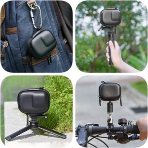 Estuche para auriculares EVA con correa para la muñeca y mosquetón, cubierta protectora impermeable, a prueba de golpes y polvo para DJI Osmo Action 5 - Product Image 5