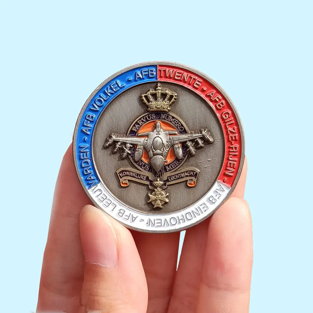 Individuelle Gold-Silber-Zink-Alloy 3D Souvenir-Gedenkmünzen Sport-Herausforderungs-Sammlung billige Individual-Metall-Herausforderungs-Münze