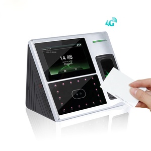 Reconocimiento facial y de huellas dactilares multibiométrico Sistema de <span class=keywords><strong>control</strong></span> de acceso de pantalla táctil Tft de 4,3 "con software web - Product Image 4