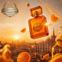 Milano Citrus Eau de Parfum, parfum unisexe, agrumes méditerranéens frais, 50 ml, flacon en verre cristal