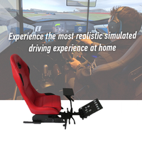 Nouveau jeu de conduite professionnel Sim Racing Rig Force Feedback support de volant chaise de jeu simulateur de course de voiture