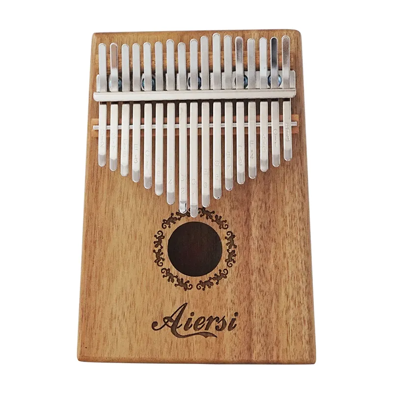 Kalimba de dedo de marca personalizada, instrumento musical de madera maciza koa, 17 teclas, Pulgar, piano, en venta