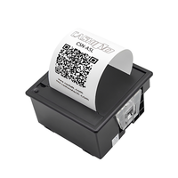 Printer Thermal Panel Mount Mikro 2 Inch 58mm CSN-A5L RS232/TTL/USB 5-9V 12V untuk Layanan Otomatis