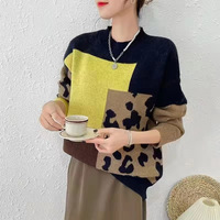 Damen Rundhals-Cardigan in Unifarben, Acryl-Strick, Knitterfrei, Einlaufsicher, Lässiger Oversize-Schnitt, Lange Ärmel, Für Alle Jahreszeiten