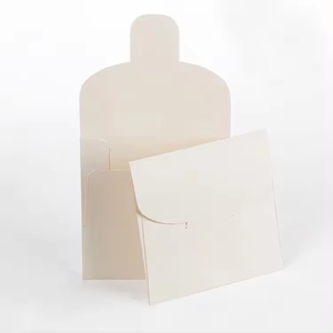 300g khá dày nâu kraft CD đĩa đóng gói phong bì với Tab đóng cửa với logo in - Product Image 2