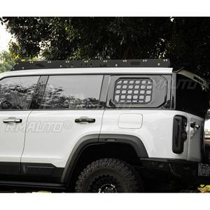 Accessoires extérieurs pour BJ40 : Grille de protection latérale pour vitre, bande décorative noircie pour montant D, pièce de modification - Product Image 6