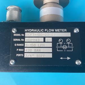 Medidor de Flujo Hidráulico SCFT-150-22-07, Sensor de Flujo de Aluminio de 420 bar para Pruebas y Diagnóstico de Sistemas Hidráulicos - Product Image 4