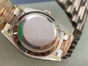 Reloj Mecánico de Pareja de Alta Calidad al por Mayor, Diseño de Oro Rosa, con Indicador de Fecha, Movimiento 3255, para Hombre y Mujer - Product Image 4