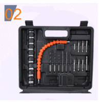 Outils à main de quincaillerie 26 pièces Ensembles d'outils à arbre flexible Perceuse électrique Ensembles d'outils pour le travail du bois