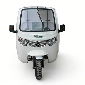 Motocicleta de Tres Ruedas de 200cc, Triciclo de Carga con Cabina Semicerrada, <span class=keywords><strong>Tribike</strong></span> con Caja Cerrada, Triciclo Motorizado de Carga - Product Image 5