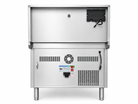 Cuisinière à induction commerciale en acier inoxydable 25 kW 380 V pour restaurants, cuisinière électrique pour les repas en gros volume