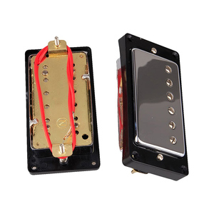 Set Van 2 Neck Bridge Alnico 5 <span class=keywords><strong>Paf</strong></span> Humbucker Lp Gitaar Pickups Met Nikkel Grondplaat Voor Sg En Handgemaakte Elektrische gitaren - Product Image 2