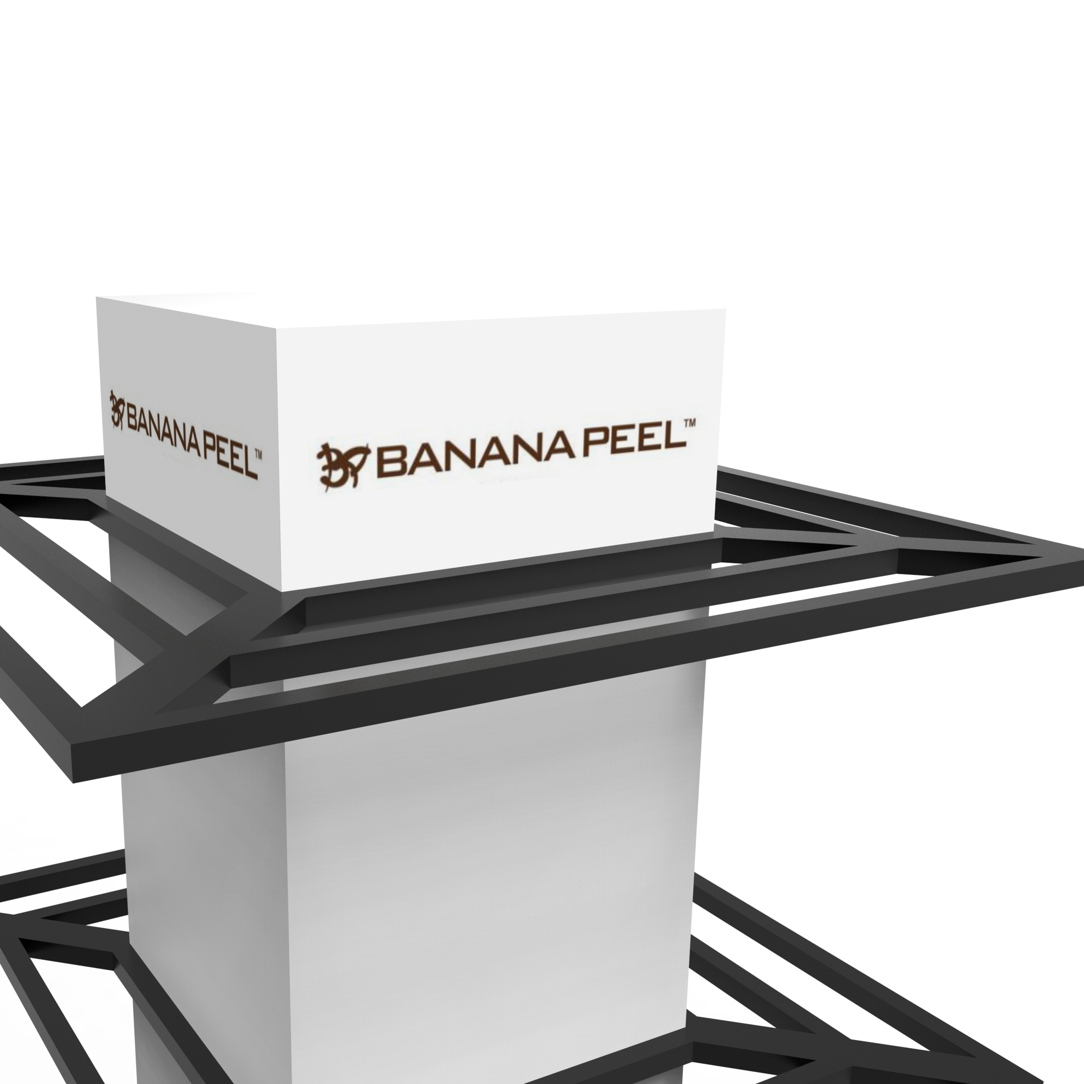 Customized Wooden Rotating Sandals Sports Slipper Shelf for Retail Shop Sneaker Display Shoe Display for Store Display — view 4