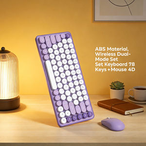 Wholesale 2.4G Dual Mode <b>Wireless</b> Keyboard Mouse Combo Rechargeable Silent for Laptop <b>PC</b> Desktop Office Home Use - Product Image 1