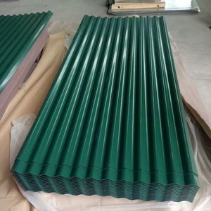 0,4 мм 0,5 мм 24 калибра 28 калибра 32 калибра Z80 Z100 предварительно окрашенный цинковый оцинкованный Dx51d + z цветной покрытый PPGI Гофрированный стальной кровельный лист - Product Image 6