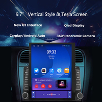 Reproductor Multimedia Android con Pantalla Vertical Estilo Tesla de 9.7 Pulgadas para Ford Escape 2007-2011, Unidad Principal de Radio para Coche