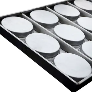 Yuvarlak büyük yapışmaz Muffin kalıbı Cupcake Pan 12 kaviteler Burger Bun ekmek pişirme tepsisi 12-unit Hamburger kalıpları