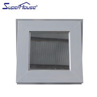 Fenêtres de toit à auvent en verre feuilleté double/triple trempé en aluminium résistant aux ouragans 2047, lucarne électrique en acier inoxydable