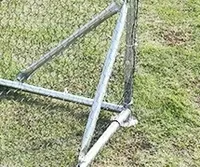 Poulailler en métal en forme de dôme, enclos à poules galvanisé sur mesure avec couverture imperméable, enclos extérieur pour poules avec filet hexagonal