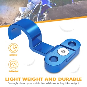 Nicectc cavo del freno posteriore morsetto porta tubo per <span class=keywords><strong>Yamaha</strong></span> <span class=keywords><strong>YZ</strong></span> WR YZF WRF 125 250 125G 250G <span class=keywords><strong>250F</strong></span> 450F 250FX 450FX 250X 450FB 250FE - Product Image 3