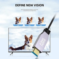 Kabel Serat Optik HDMI 8K 60Hz Kabel HDMI Optik Aktif AOC Kabel Video Jarak Jauh untuk TV Proyektor Monitor