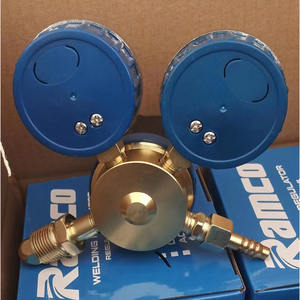 Vanne de réduction de pression pour propane, azote, oxygène et acétylène, filetage interne G5/8, avec manomètre pour bouteille de gaz - Product Image 5