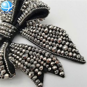 Fatti a mano grandi fibbia per scarpe con perline e fibbia per scarpe da sposa accessori - Product Image 6