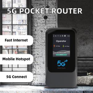 Modem 5G SA NSA haute performance, mini routeur WiFi6 portable, routeur intérieur, 4000 mAh, point d'accès mobile, SIM/Esim en option, utilisation domestique, pare-feu - Product Image 2