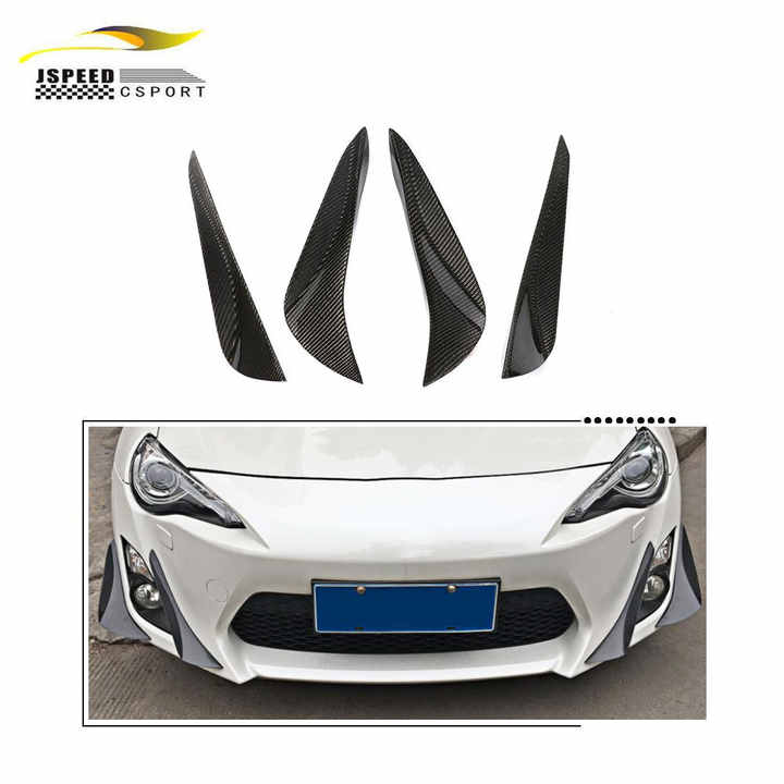 スバルBRZ用トヨタGT86FT86用カーボンファイバーフロントバンパー 