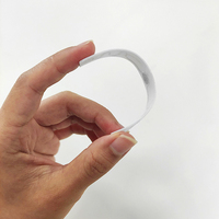 Etiquetas RFID de tela lavable Flexible, Mini etiquetas de lavandería UHF para textiles de lino, comunicación NFC, frecuencia de 860-960MHz