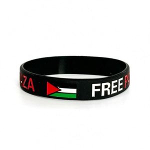 Pulsera de Silicona de Gaza al por Mayor, Brazalete de Palestina - Product Image 3