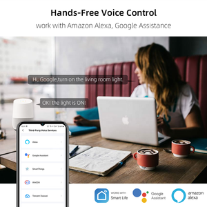 Prise en charge des produits de maison intelligente <span class=keywords><strong>Apple</strong></span> HomeKit Alexa Google <span class=keywords><strong>Home</strong></span> 1 interrupteur d'éclairage mural Gang - Product Image 2
