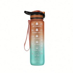 Premium Custom Logo Food Grade Eco-Friendly 1000ML Unisex Tumbler Hydration Bottle Durable Leakproof Design Outdoor Fitness - Product Image 2