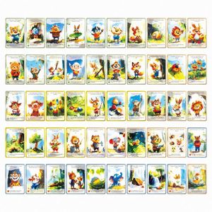 Tarjetas de Exploración de la Imaginación, Tarjetas de Juego ¿Quién Soy?, Tarjetas Educativas de Preguntas y Respuestas en Alemán - Product Image 2