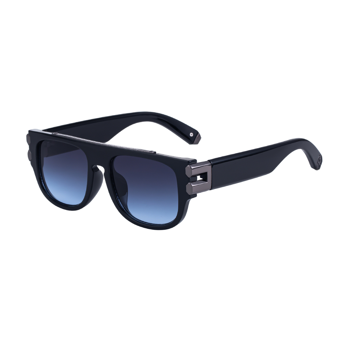 C3 Cadre Noir Gris Métal Bleu
