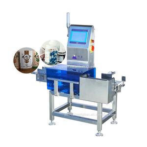 Automatische Waage Gesundheits medizin Förderband Lebensmittel prüf waage mit Abweiser - Product Image 1