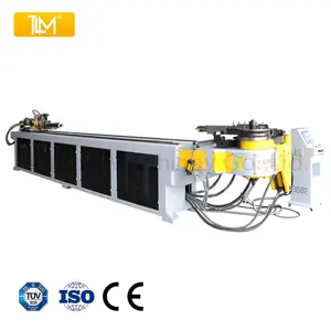 Máquina dobradeira de tubos DW75CNC totalmente elétrica e hidráulica 3D totalmente automática de venda quente