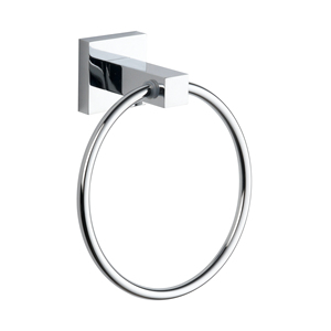 Ensemble d'accessoires de salle de bain en métal, 6 pièces, barre porte-serviettes avec étagère, anneau porte-serviettes brossé, porte-brosse à dents, écologique - Product Image 4