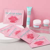 Masque en tissu hydratant et réparateur bio pour la nuit, kit de soins nourrissants pour les yeux, le visage et les lèvres, marque privée