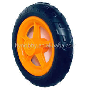 Rueda de Repuesto para Carrito de Juguete Infantil <span class=keywords><strong>Nobby</strong></span> B-W2100 de 8 Pulgadas, Llanta de Plástico EVA con Rodamiento de Bolas, Capacidad de Carga de 30-35 kg para Bicicleta Infantil - Product Image 2